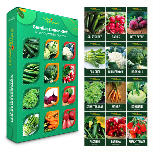Gemüsesamenset sorten - gemüsesamenset, 12