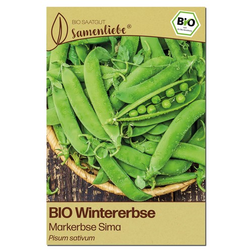 Samenliebe bio erbse samen - erbse,