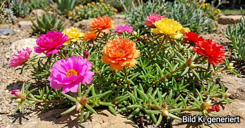 Portulakröschen portulaca - 🌸portulakröschen,