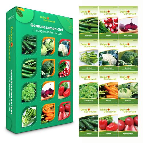 Gemüsesamenset sorten - gemüsesamenset,