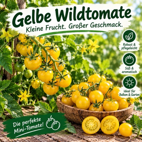 Gelbe wildtomate tomaten - wildtomate,
