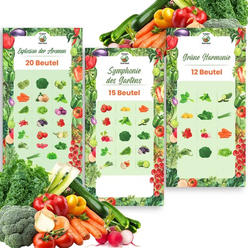 Samen set gemüsesamen - set, 12