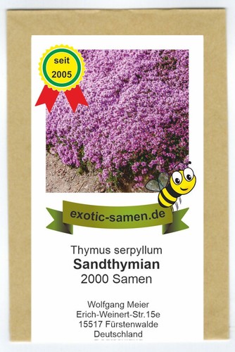 Sandthymian thymus - –,